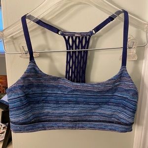 Lululemon blue sports bra